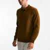Polo KNOLL in lana ocra uomo John smedley - 6