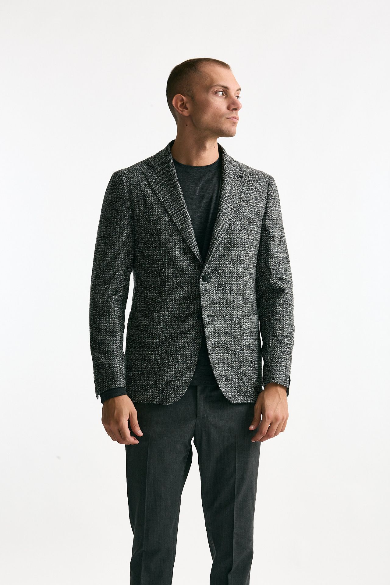 Giacca monopetto MONTECARLO microlavorazione uomo Tagliatore - 7