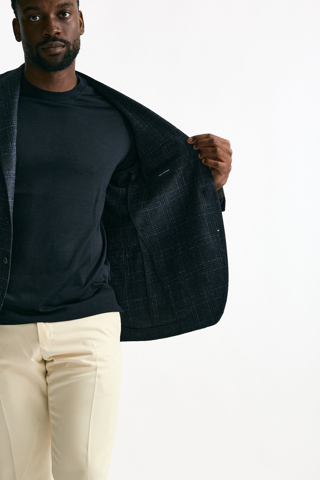 Giacca monopetto MONTECARLO galles blu uomo Tagliatore - 7