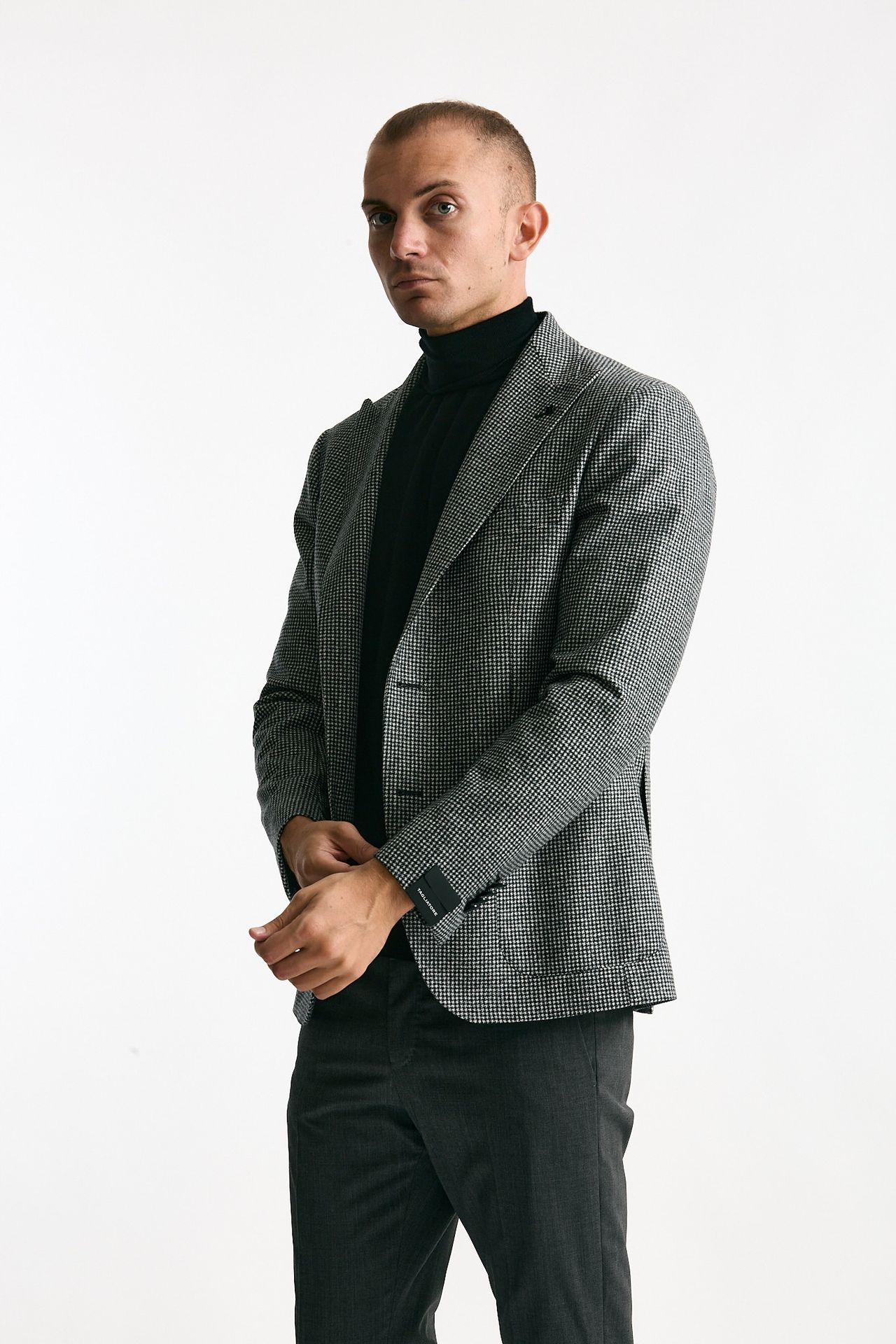 Giacca monopetto MONTECARLO pied de poule uomo Tagliatore - 2