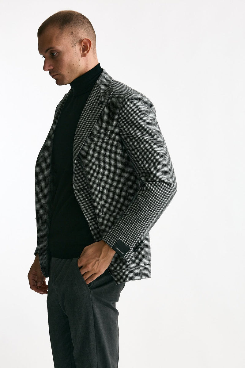 Giacca monopetto MONTECARLO pied de poule uomo Tagliatore - 3