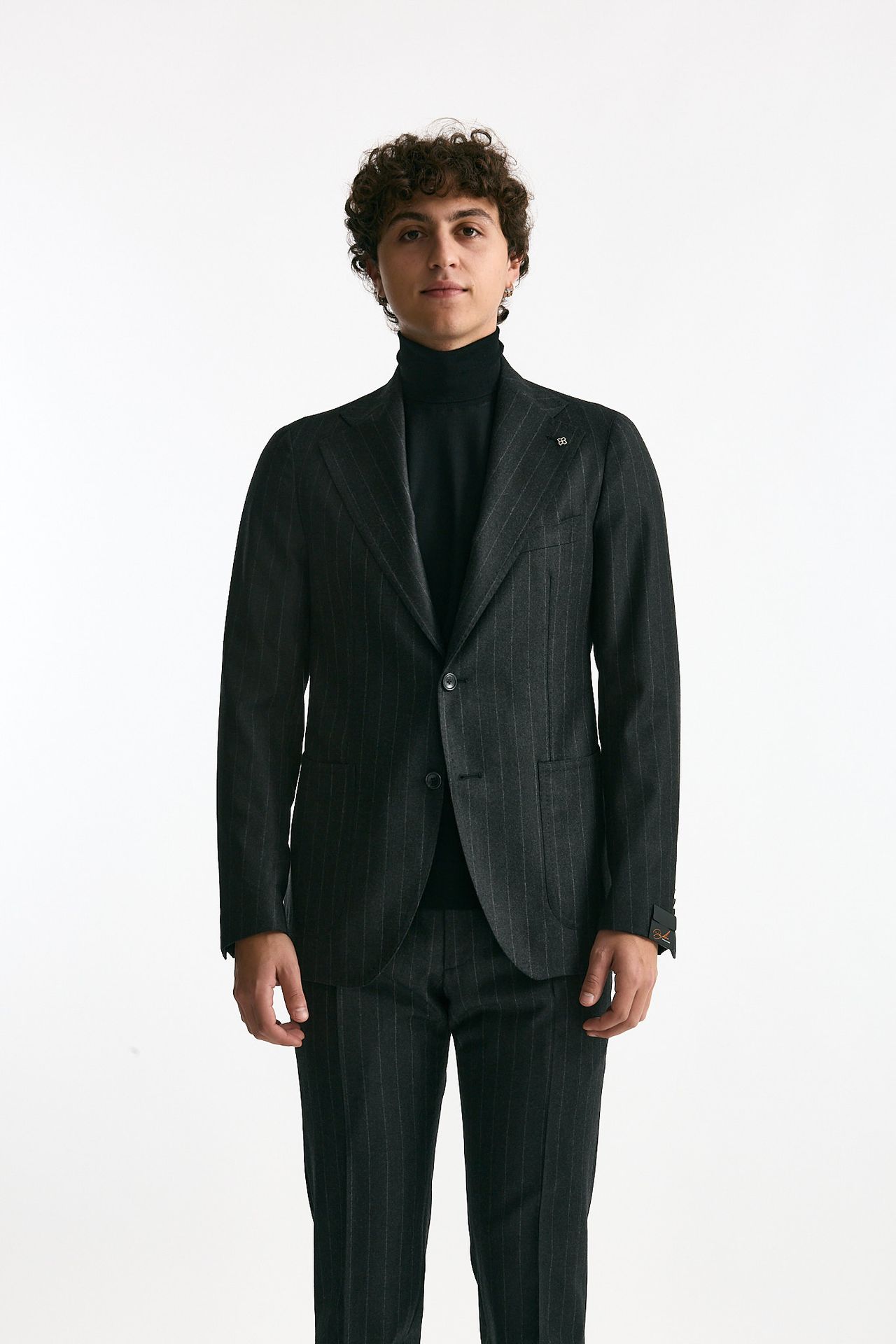 Abito monopetto PINO LERARIO grigio uomo Tagliatore - 6