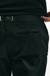 Pantalone in denim di cotone fermo nero uomo White sand - 7