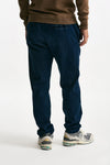 Pantalone in denim di cotone fermo blu uomo White sand - 3