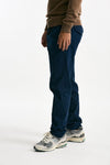 Pantalone in denim di cotone fermo blu uomo White sand - 4