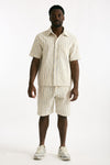 Camicia in misto cotone rigato uomo Atomo factory - 2
