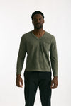 Maglia in cotone militare uomo Atomo factory - 1