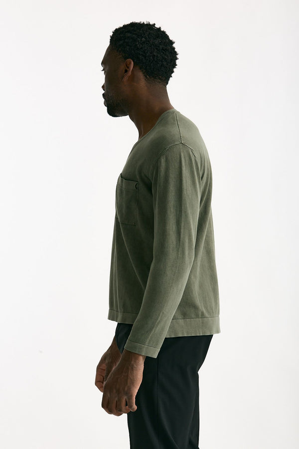 Maglia in cotone militare uomo Atomo factory