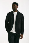 Cardigan in cotone e poliestere nero uomo Atomo factory - 2