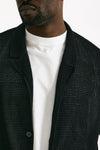 Cardigan in cotone e poliestere nero uomo Atomo factory - 5