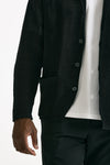 Cardigan in cotone e poliestere nero uomo Atomo factory - 6