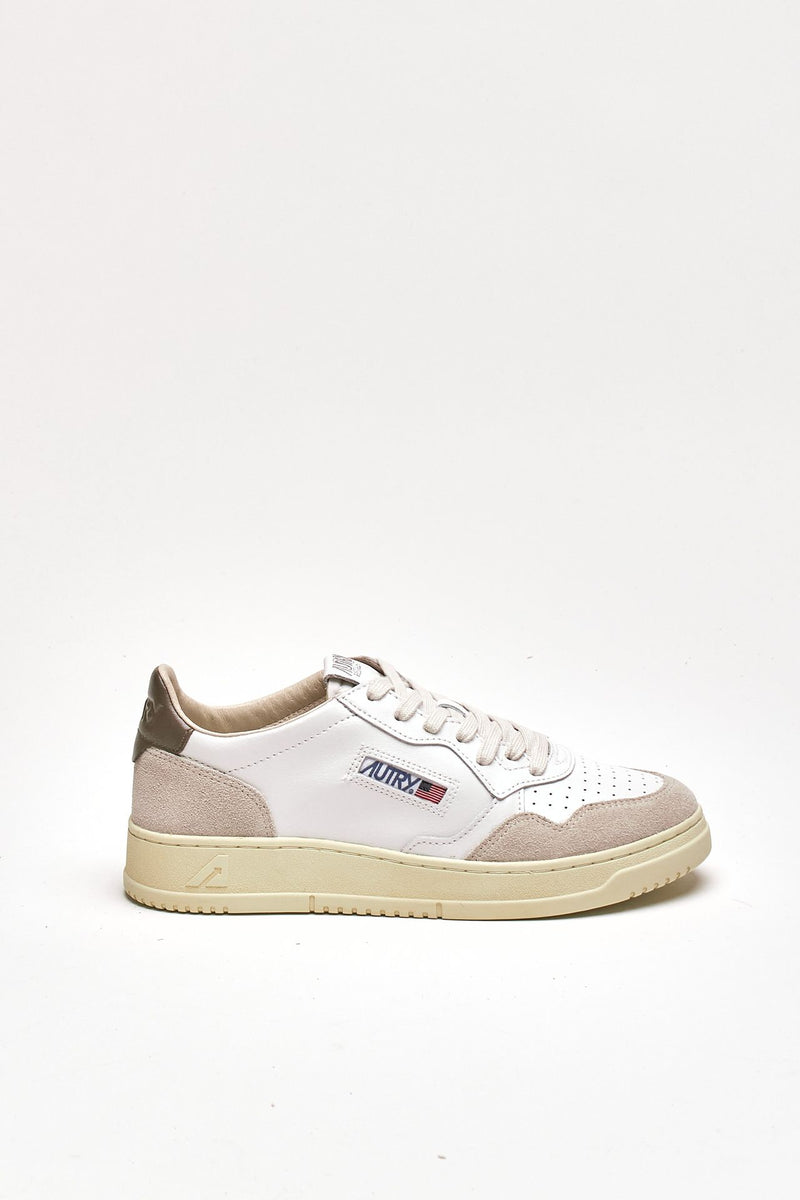Sneakers MEDALIST LOW-AULM-LS15 in pelle e suede uomo Autry - 1