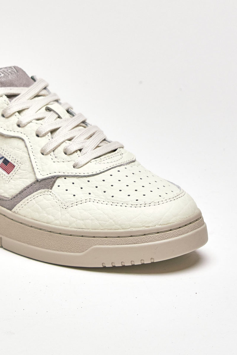 Sneakers MEDALIST LOW-AULM-NE12 in pelle martellata uomo Autry - 8