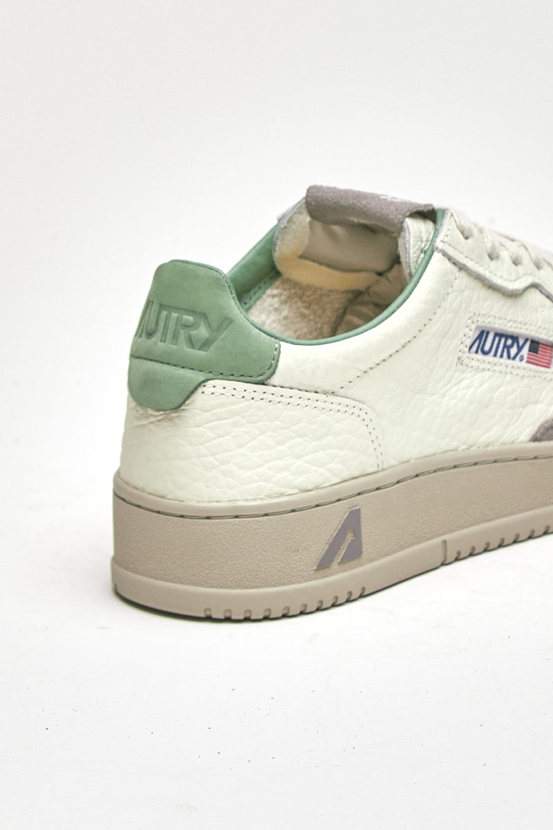 Sneakers MEDALIST LOW-AULM-NE16 in pelle martellata uomo Autry - 7