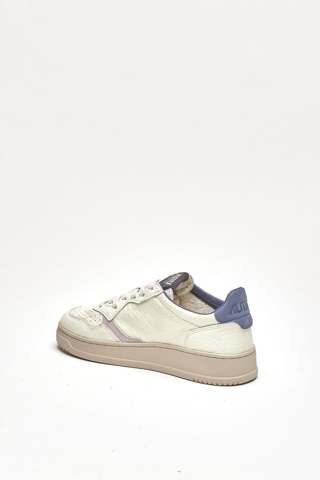 Sneakers MEDALIST LOW-AULM-NE12 in pelle martellata uomo Autry - 3