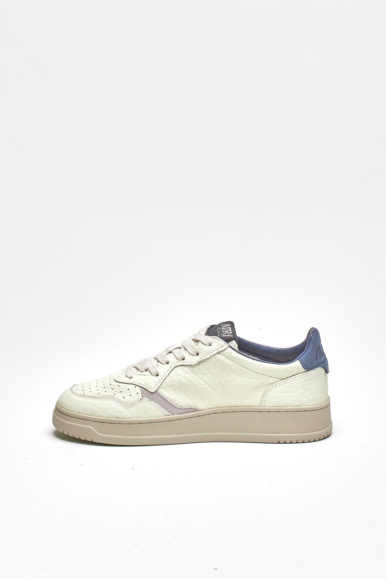 Sneakers MEDALIST LOW-AULM-NE12 in pelle martellata uomo Autry - 4