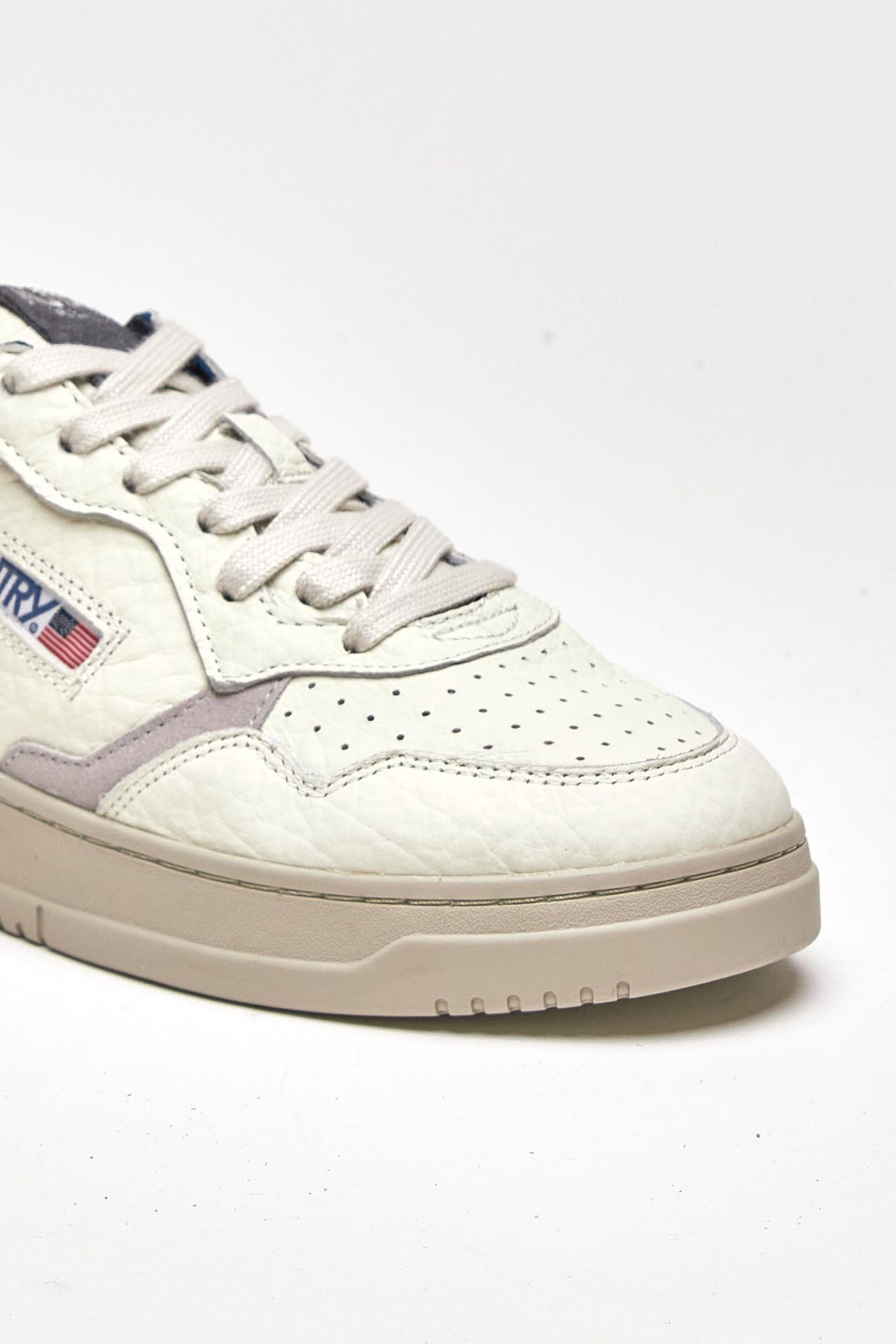 Sneakers MEDALIST LOW-AULM-NE12 in pelle martellata uomo Autry - 5