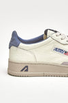Sneakers MEDALIST LOW-AULM-NE12 in pelle martellata uomo Autry - 6