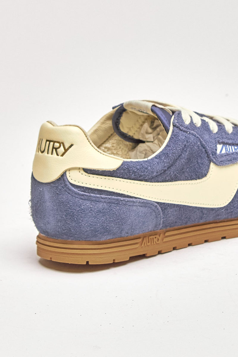 Sneakers WINDSPIN LOW – WSLM-UB28 in suede rasato e pelle uomo Autry - 7