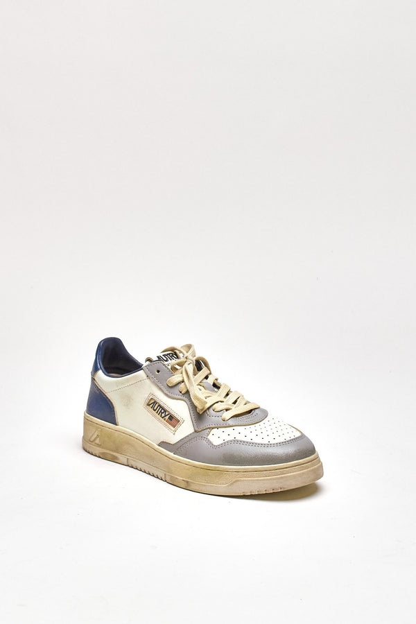 Sneakers SUPERVINTAGE LOW – AVLM-SV09 in pelle e nylon uomo Autry