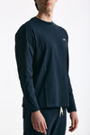 T-shirt girocollo in cotone blu uomo Autry - 1