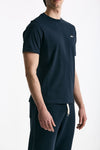 T-shirt girocollo in cotone blu uomo Autry - 2