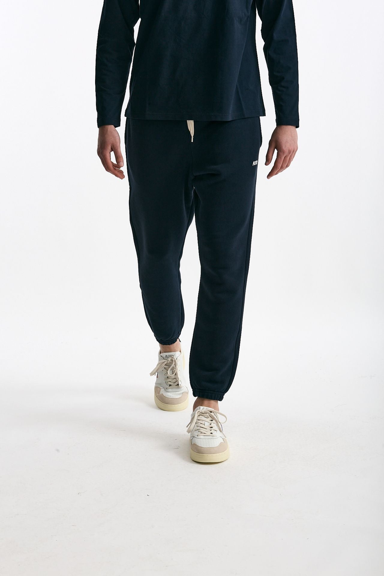 Pantalone jogging in cotone blu uomo Autry - 1