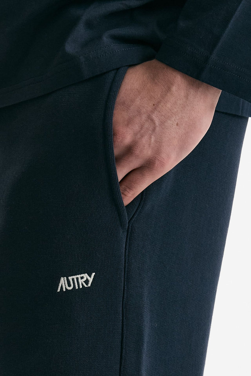 Pantalone jogging in cotone blu uomo Autry - 5