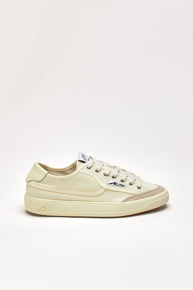 Sneakers SNEAKERS WINDSCAPE LOW in canvas crema uomo Autry - 1