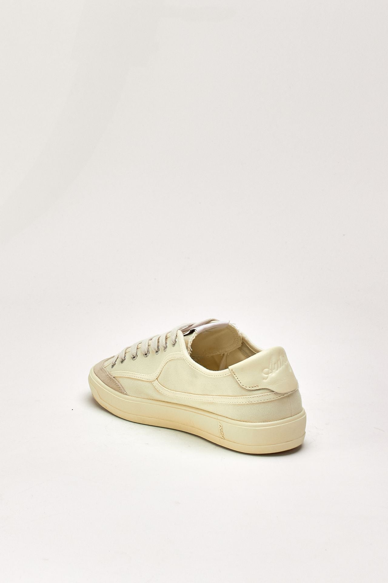 Sneakers SNEAKERS WINDSCAPE LOW in canvas crema uomo Autry - 3