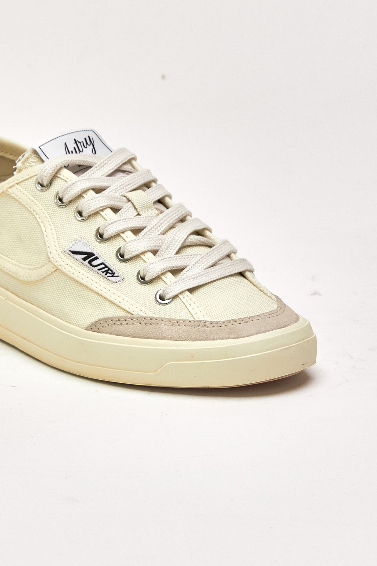 Sneakers SNEAKERS WINDSCAPE LOW in canvas crema uomo Autry - 5
