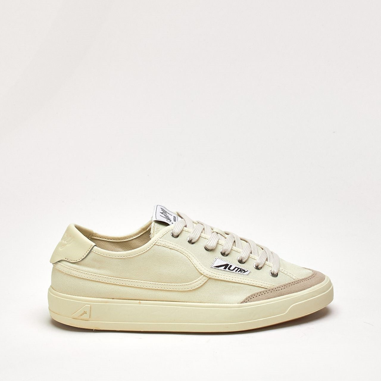 Sneakers SNEAKERS WINDSCAPE LOW in canvas crema uomo Autry - 8