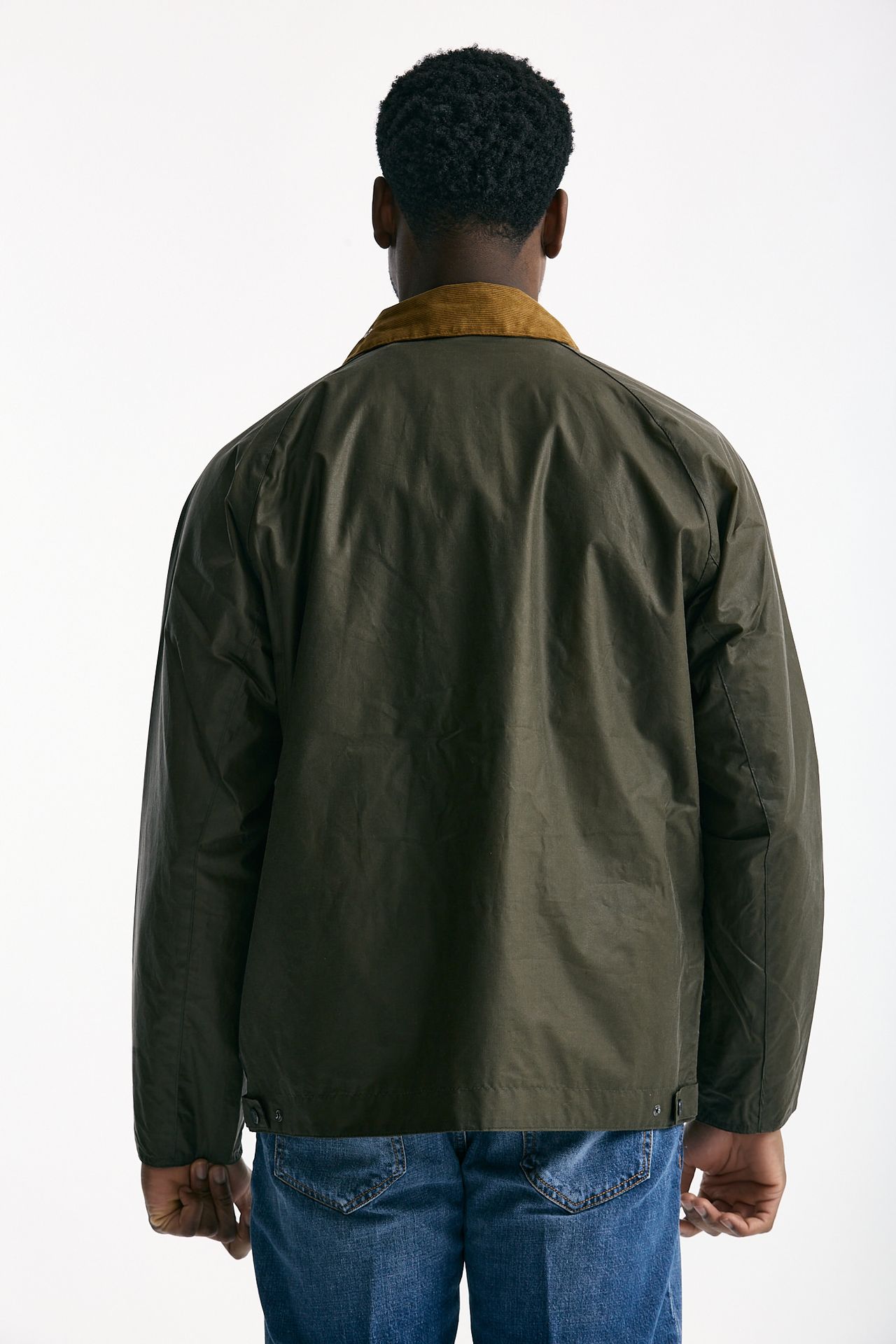 Giacca MODERN BEDALE WAX in cotone cerato verde uomo Barbour - 4