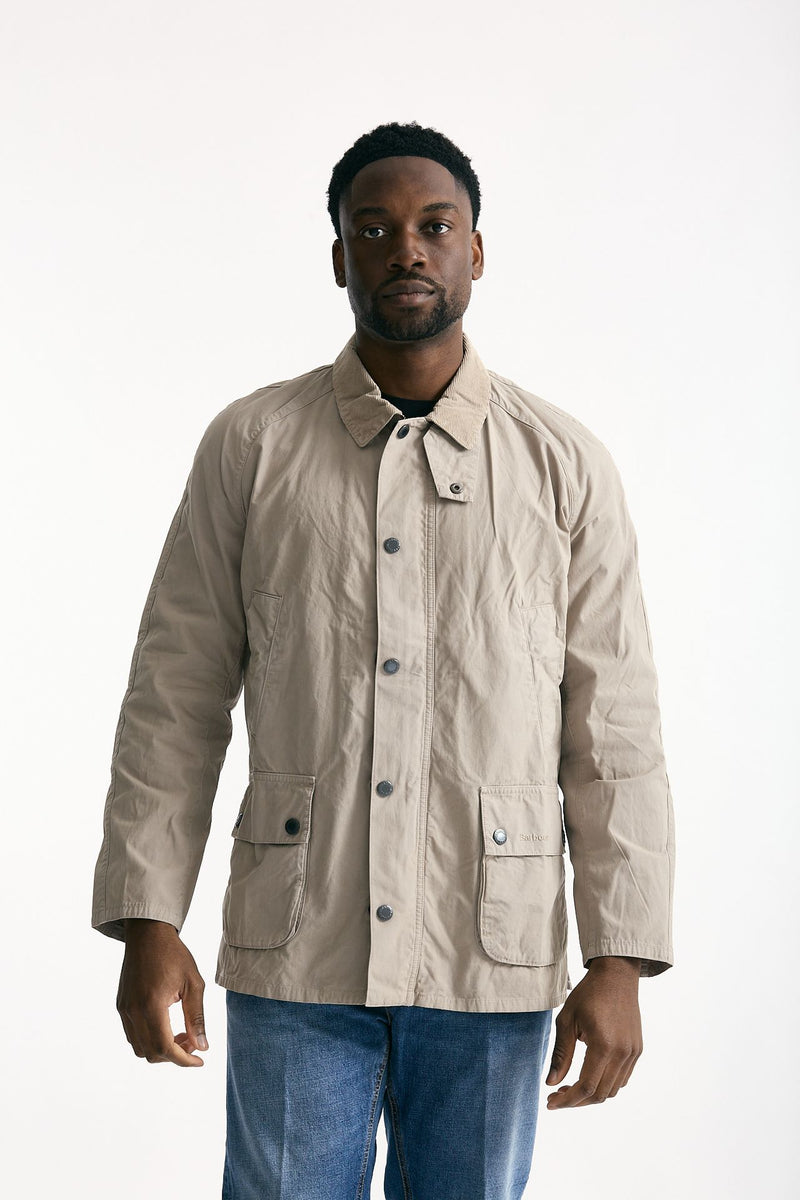Giacca ASHBY CASUAL in cotone lavato beige uomo Barbour - 2