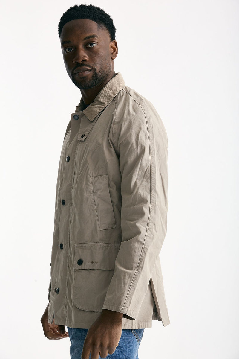 Giacca ASHBY CASUAL in cotone lavato beige uomo Barbour - 3