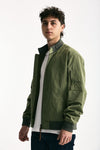 Bomber FENTON CASUAL JACKET nylon verde uomo Barbour - 4