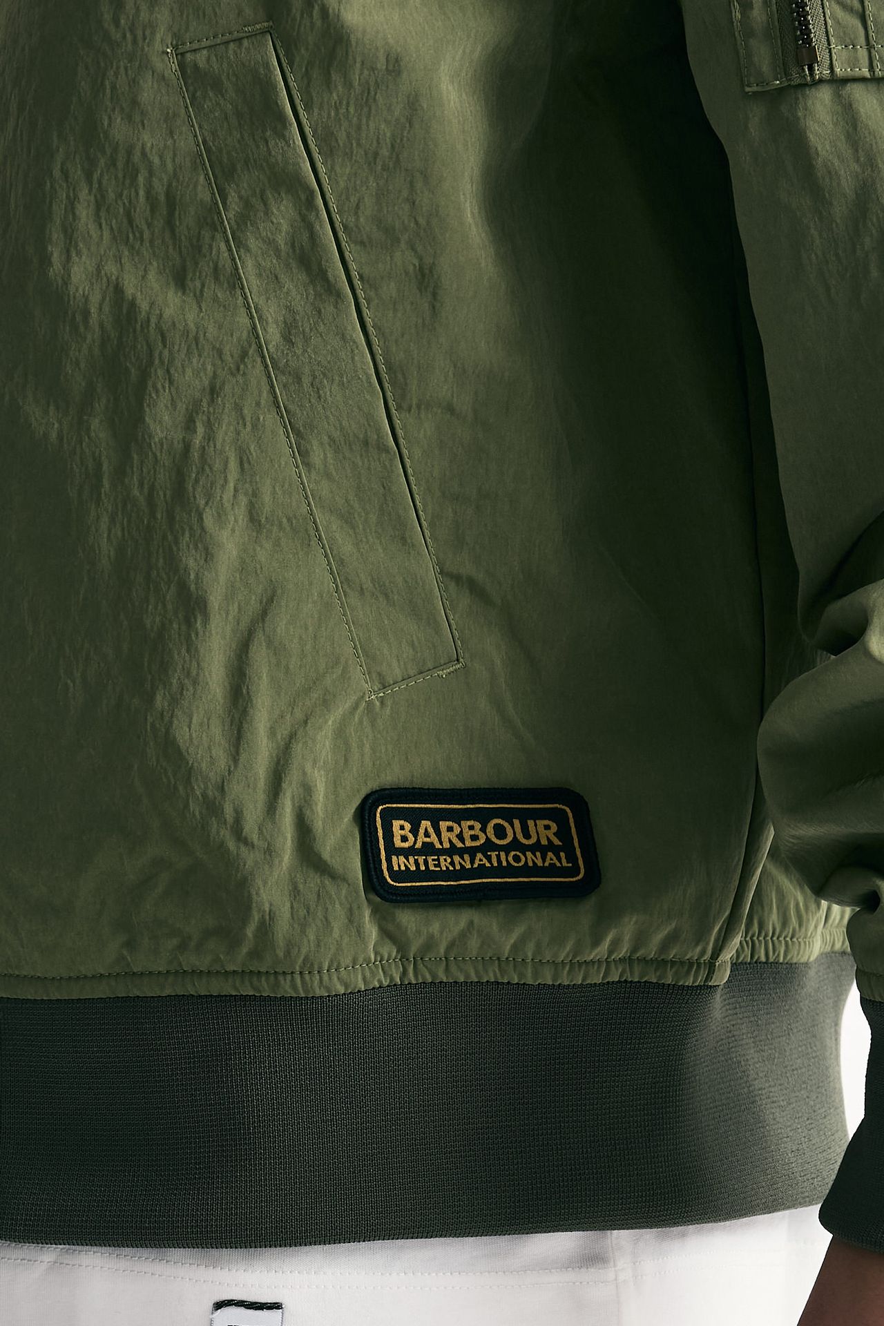 Bomber FENTON CASUAL JACKET nylon verde uomo Barbour - 6