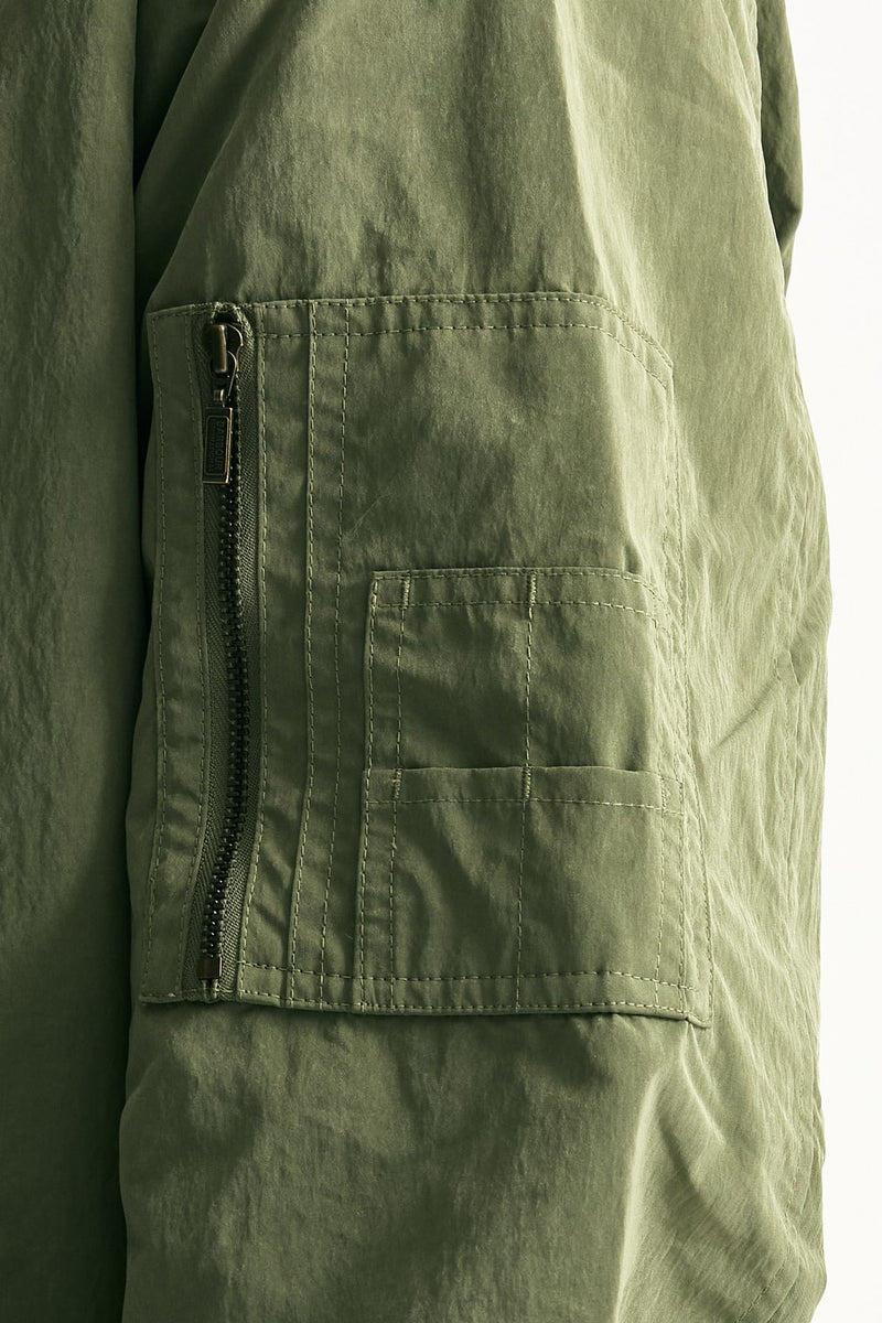 Bomber FENTON CASUAL JACKET nylon verde uomo Barbour - 7