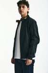 Bomber RECTIFIER HARRINGTON in nylon e cotone blu uomo Barbour - 5