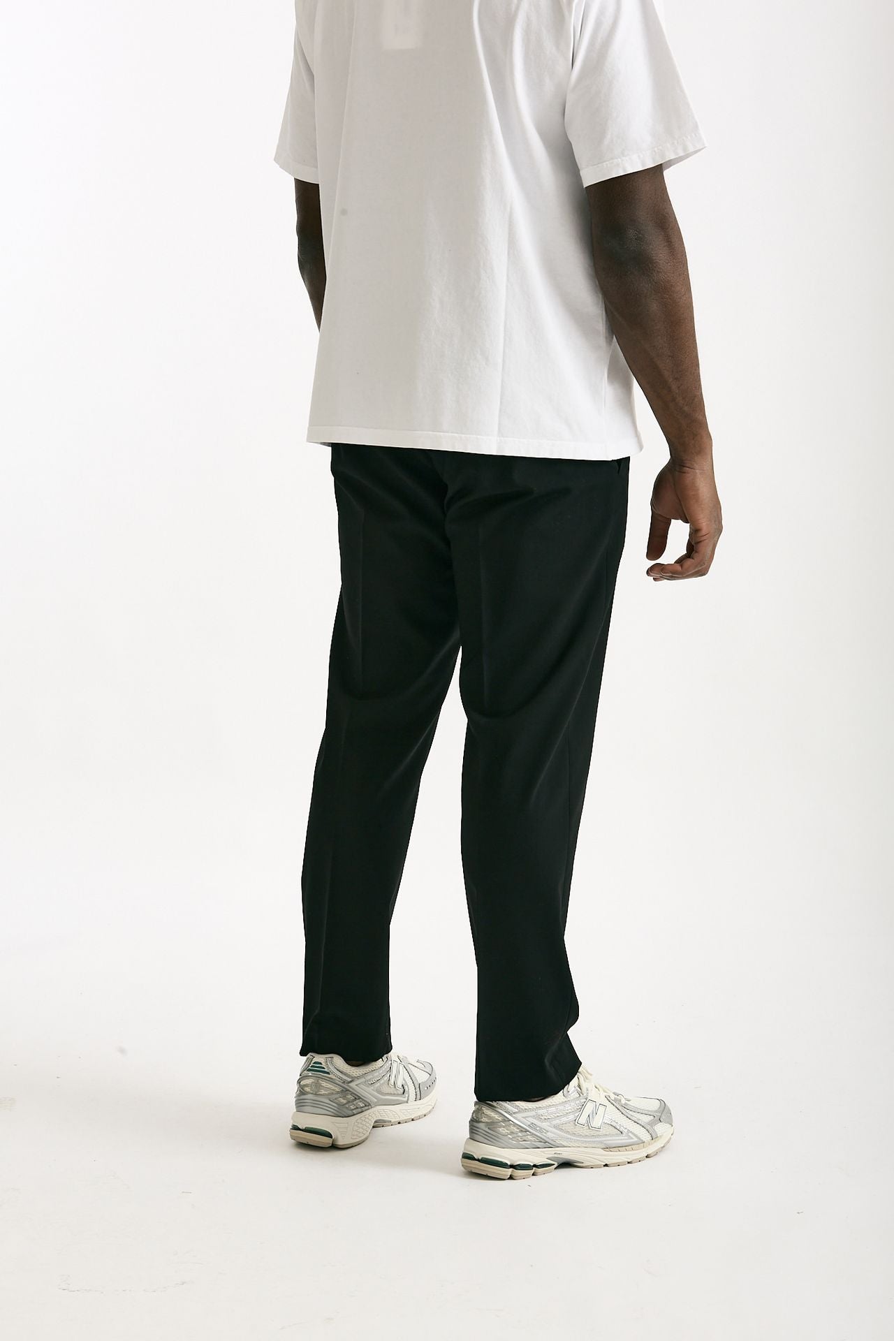 Pantalone in poliestere e lana stretch nero uomo Covert - 3