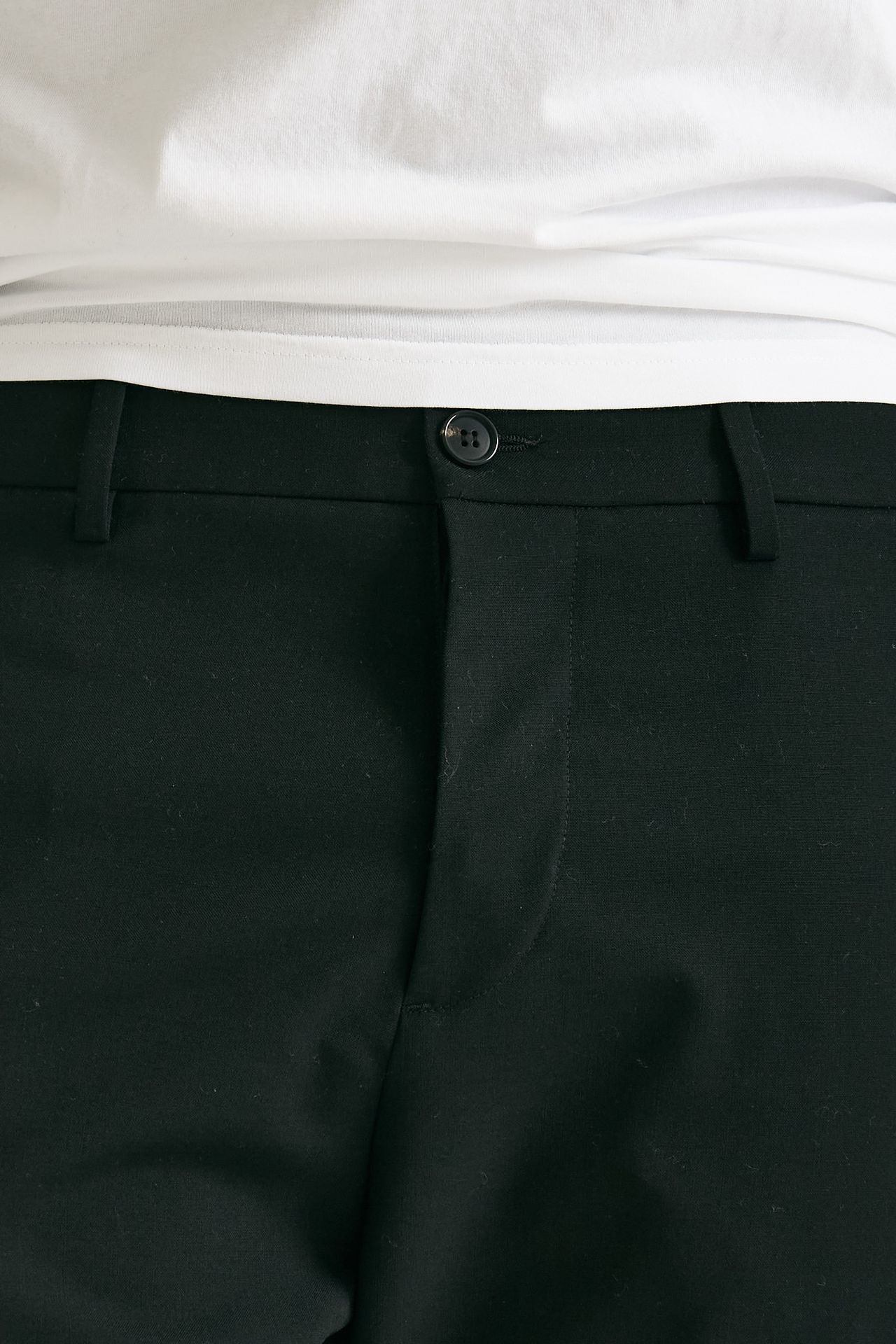 Pantalone in poliestere e lana stretch nero uomo Covert - 5