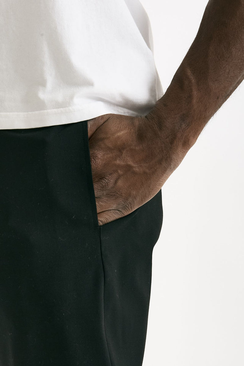 Pantalone in poliestere e lana stretch nero uomo Covert - 6