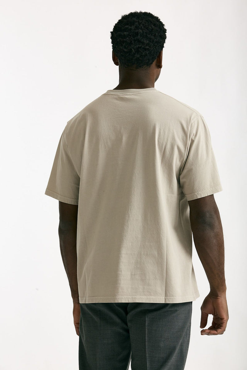 T-shirt in cotone beige uomo Covert - 4