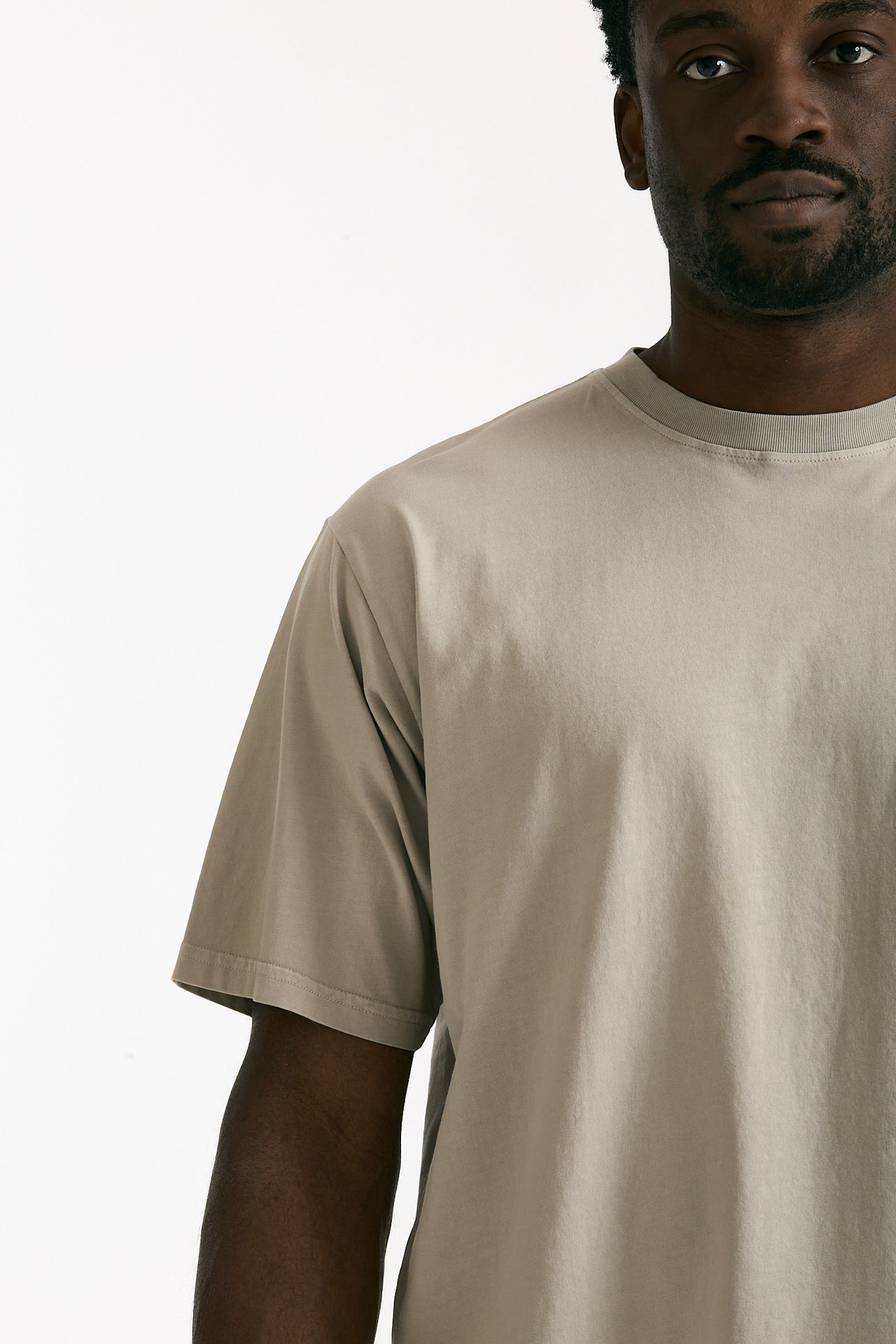 T-shirt in cotone beige uomo Covert - 5