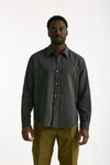 Camicia in cotone grigio uomo Covert - 2