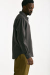 Camicia in cotone grigio uomo Covert - 4