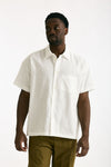 Camicia mezza manica in bianco uomo Covert - 1