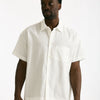 Camicia mezza manica in bianco uomo Covert - 6