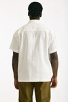 Camicia mezza manica in bianco uomo Covert - 3