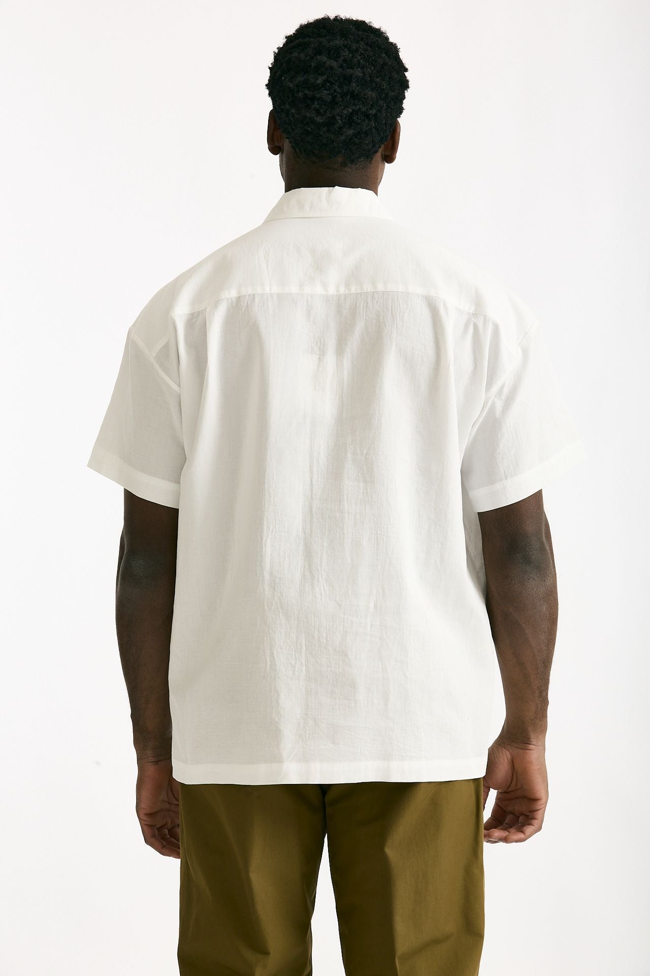 Camicia mezza manica in bianco uomo Covert - 3